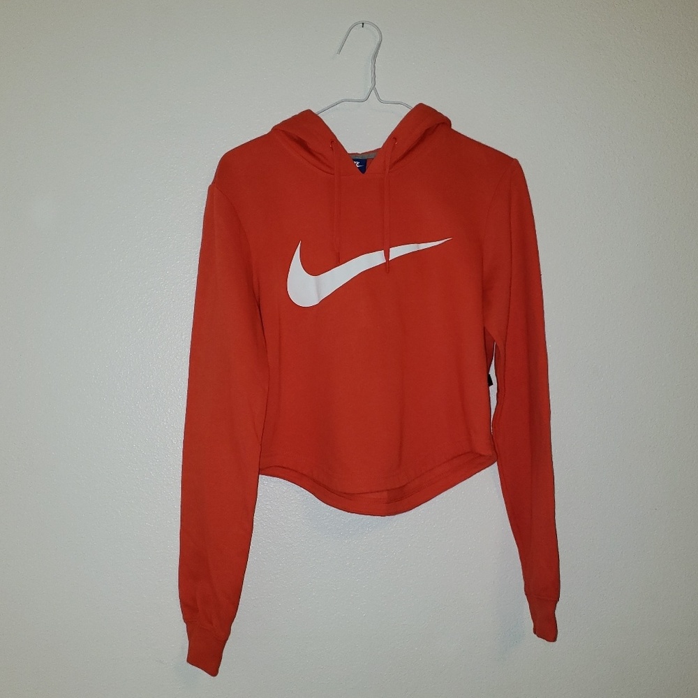 NIKE crop top hoodie
